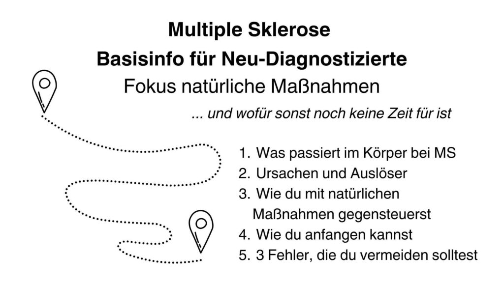 Ist MS heilbar? Frühsymptome behandeln. Was ist MS Behandlung für milden MS Verlauf mit guter Prognose um Symptome und ihre Auslöser zu heilen